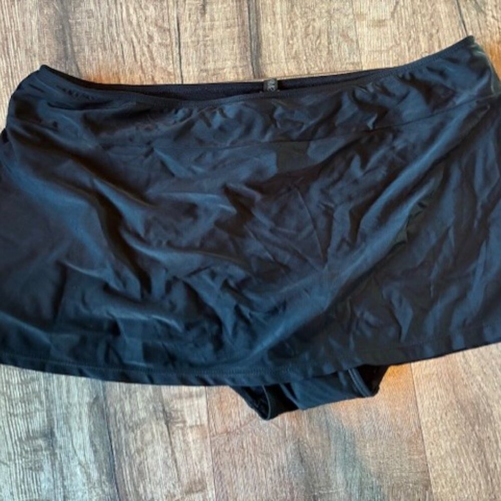 Simply Fit Plus Size Swim Skirt Bottoms